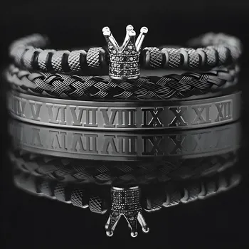 Náramek IZMAEL Náramky JA 34397 Černá KP34397