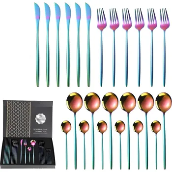 Příbor 24 dílná sada příborů QU 26398 Multi