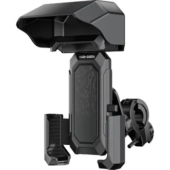 VEN DENS Držák na Telefon pro Kolo se Svorkou na Řídítka Černá