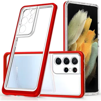 Pouzdro na mobilní telefon IZMAEL.eu Hybridní pouzdro 3 v 1 pro Samsung Galaxy S23 Ultra 9