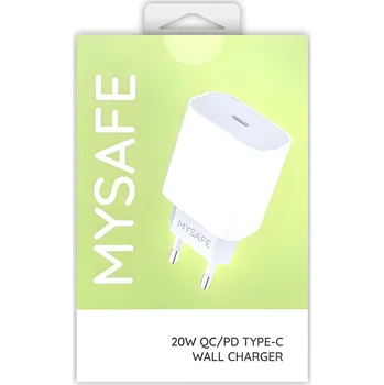 Nabíječka MySafe 20W AC L77 Typ C Bílá