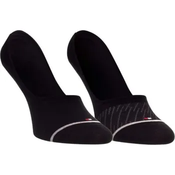 Dámské ponožky TOMMY HILFIGER 2-Pack ponožky 39-42 EU Černá