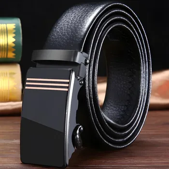 Opasek Opasek PU 12298 Černá/Typ4