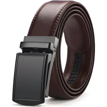 Opasek IZMAEL HE-29957 Hnědá/Černá 120 cm