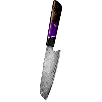 Kuchyňský nůž IZMAEL Damaškový kuchyňský nůž TO 35125 Small Santoku 12.5 cm