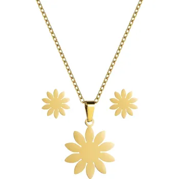 Souprava šperků IZMAEL Set SU 21085 Zlatá KP21085