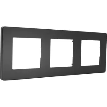 Centrální jednotka pro chytrou domácnost MOES Switch Frame - trojrámeček Šedá