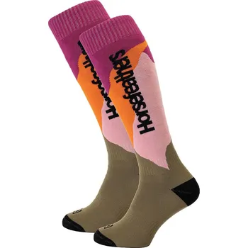 Dámská móda ponožky Horsefeathers Capella Snow - Orchid 5-7