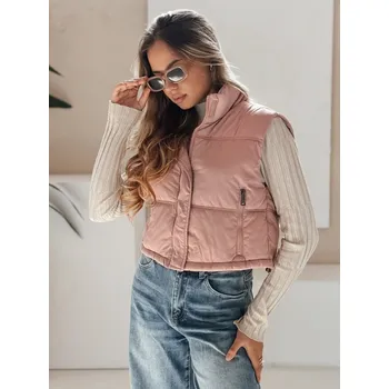 Dámská vesta DSTREET RŮŽOVÁ M