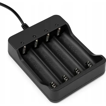 Nabíječka baterií Nabíječka baterií 18650 4 sloty 230V Univerzální nabíječka