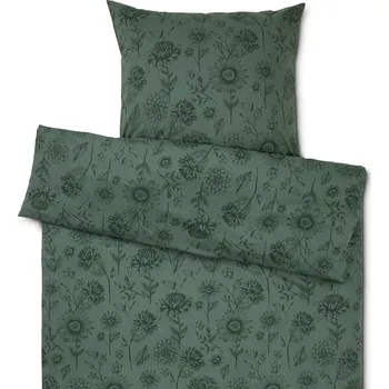 Povlečení 712830 - Tchibo - Povlečení renforcé - barva: zelená