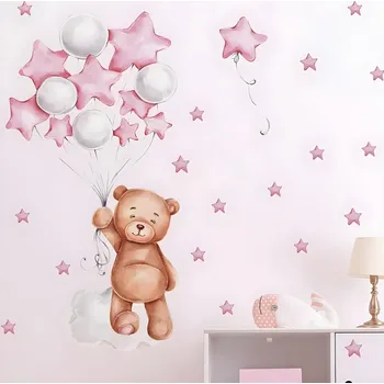 Tapeta IZMAEL Samolepka na zeď/Tapeta Bear 73 x 79