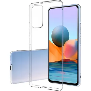 Pouzdro na mobilní telefon IZMAEL.eu pro Xiaomi Redmi Note 10 Pro průhledná