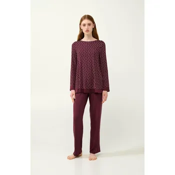 Dámské pyžamo Vamp Dámské zimní pyžamo z mikromodalu 23033