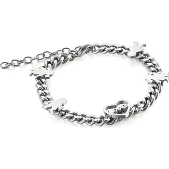 Náramek IZMAEL Náramek LO 15201 Stříbrná KP15201