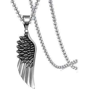 Náhrdelník IZMAEL Náhrdelník SI 33481 Wings Stříbrná KP33481