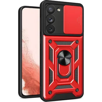 Pouzdro na mobilní telefon IZMAEL.eu Hybrid armor Camshield pro Samsung Galaxy S23 Plus 9