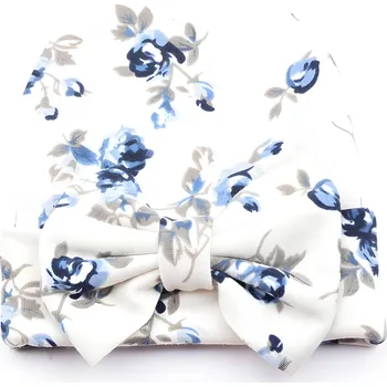 Čepice Čepice BA 19075 Bílá/Modrá