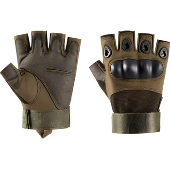 Rukavice Pánské bezprstové rukavice SU 37693 Zelená