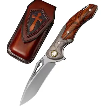 Kuchyňský nůž IZMAEL Outdoorový skládací nůž HARAHU TA 35376 Hnědá 8.5 cm