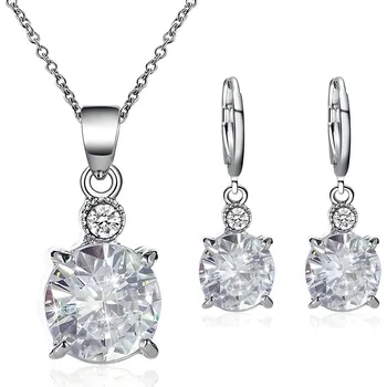 Souprava šperků IZMAEL Set RO 29899 Stříbrná KP29899