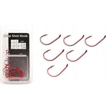 Rybářský háček Háčky Iron Claw Drop Shot Spinning 10 ks