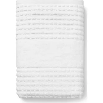 Ručník Bílý froté ručník z Bio bavlny 50x100 cm Check – JUNA ID_1807856