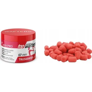 Boilies MatchPRO NÁSTRAHA TOP DUMBELLS WAFTERS JAHODA 12 mm 25 g