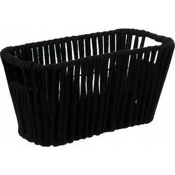 Úložný box Úložný košík Manille 15x15 cm černý