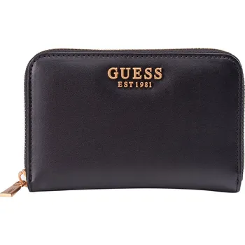 Peněženka GUESS LAUREL SLG MEDIUM ZIP AROUND SWVA8500400-BLA – Černá