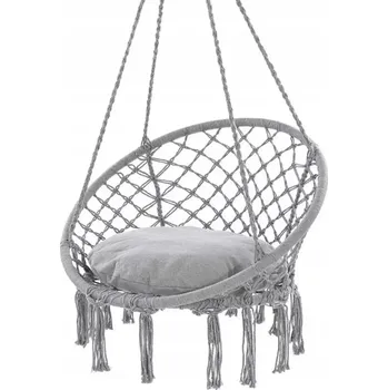 Křeslo BOHO Závěsné houpací křeslo s polštářem