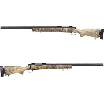 Airsoftová zbraň Snow Wolf Airsoft sniper M24 Military s kompenzátorem - Jungle + UPGRADE 150m/s zdarma