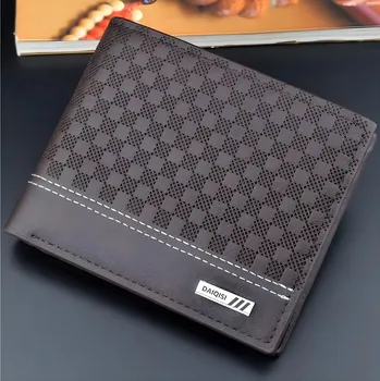 Peněženka Pánská peněženka Daiqisi VA 35899 Tmavě Hnědá