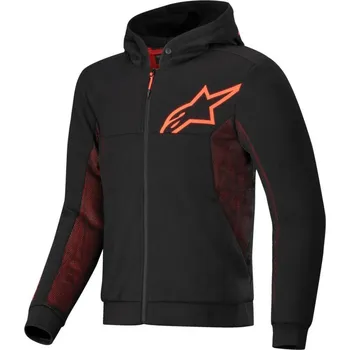 Moto bunda Bunda CHROME AIR SPORT, ALPINESTARS (černá/červená fluo) 2026 L