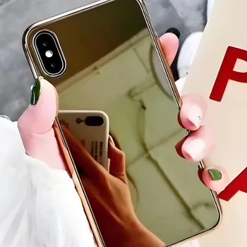 Pouzdro na mobilní telefon IZMAEL.eu Lesklé zrcadlové pouzdro pro Huawei P Smart 1