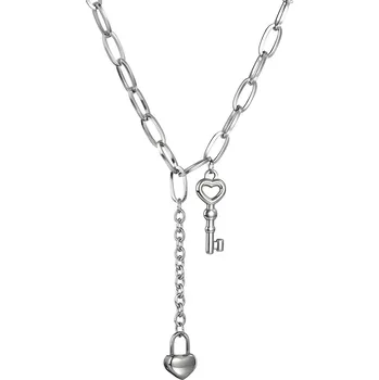 Náhrdelník IZMAEL Náhrdelník KE 19828 Stříbrná KP19828