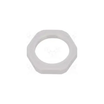 Matice HUMMEL 1.262.1100.11 Matice PG11 polyamid Thk 5mm Klíč 24mm šedá -40÷100°C