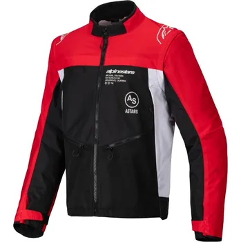 Moto bunda Jacket PRO-DURA, ALPINESTARS (černá/červená/bílá) 2026 L