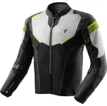 Moto bunda Rebelhorn Hiflow V černá/šedá/žlutá XL