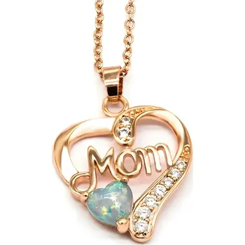 Náhrdelník IZMAEL Náhrdelník LO 28910 Zl.Růž./Modrá KP28910