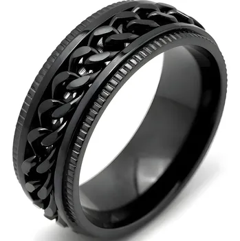 Prsten IZMAEL Prsten CH 38437 Černá KP38437 69mm KP38437