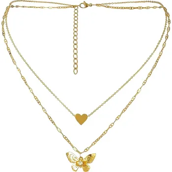 Náhrdelník IZMAEL Náhrdelník VA 26896 Zlatá KP26896