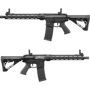 Airsoftová zbraň Lancer Tactical Airsoftová zbraň LT-42 Predator ETU Aster Bluetooth 13.5" M-lok (Gen.4) - černá