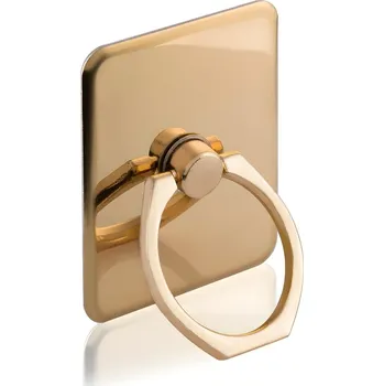 Kovový držák prstenový pro chytrý telefon a tablet Zlatá