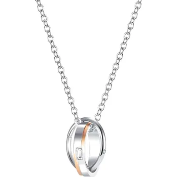 Náhrdelník IZMAEL Náhrdelník US 15294 Stříbrná/Zlatá KP15294