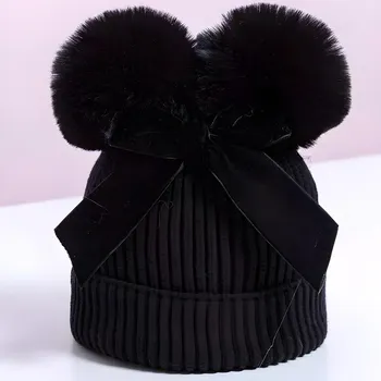 Čepice Dětská čepice BO 21306 Černá