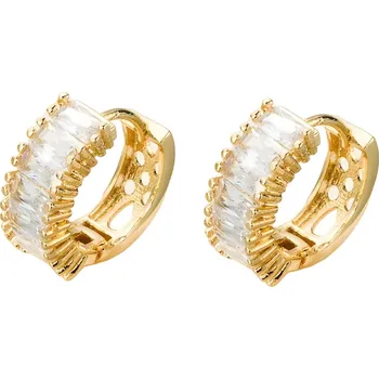 Náušnice IZMAEL Náušnice AI 28359 Zlatá/Krystálová KP28359