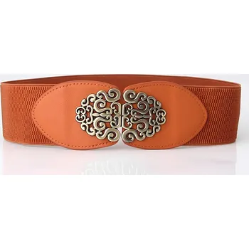 Opasek Retro opasek KI 12631 Hnědá