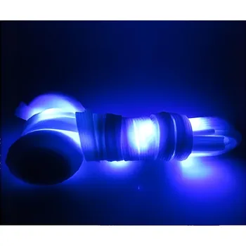 Tkaničky do bot LED šňůrky do bot Modrá