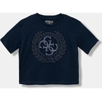 Dívčí tričko Dětské bavlněné tričko Guess J5BI22.I3Z14.9BYA námořnická modř 59X, vel. 158-166